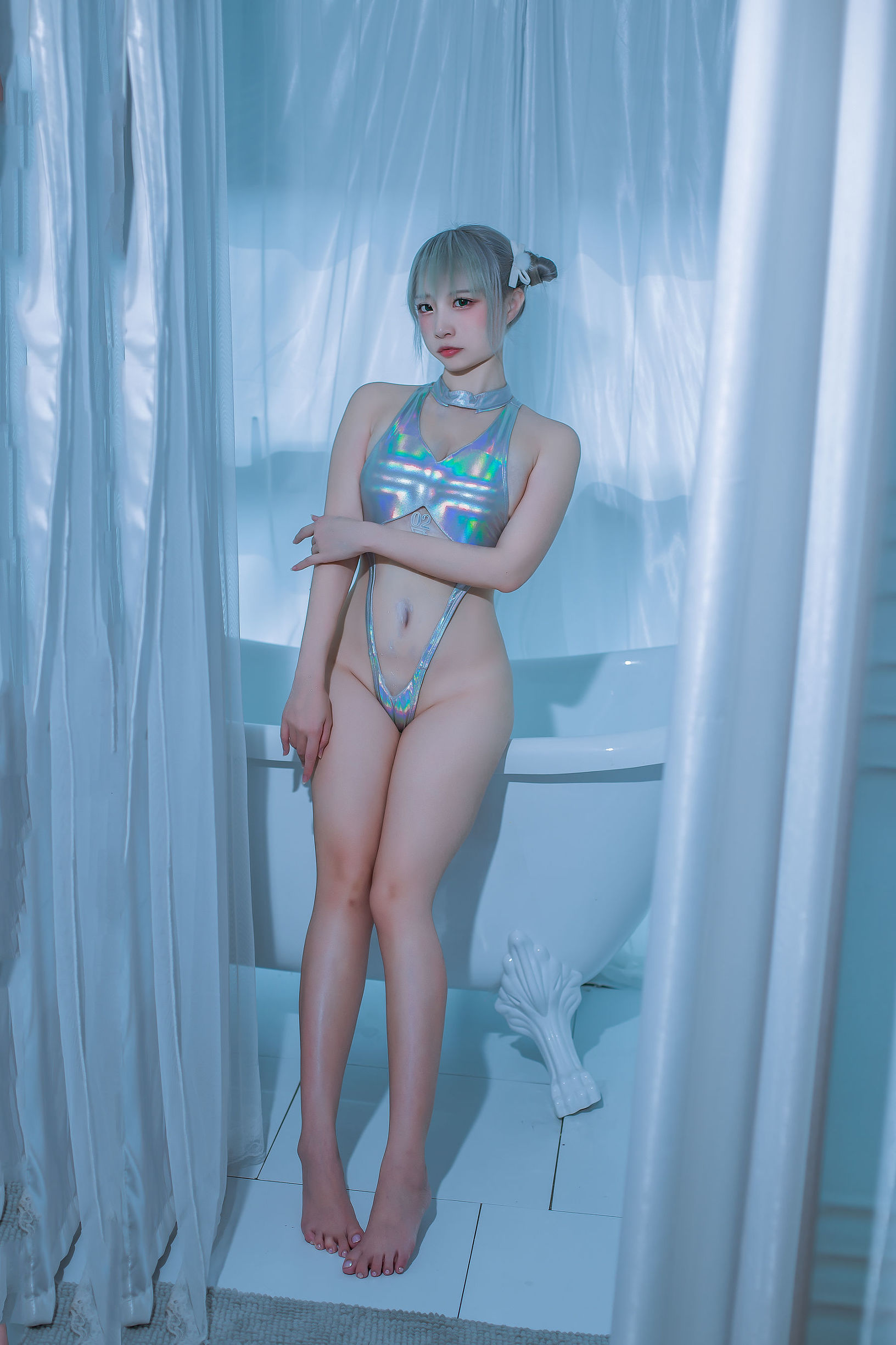 [网红COSER]人气Coser二佐Nisa私房魔鬼鱼插图8